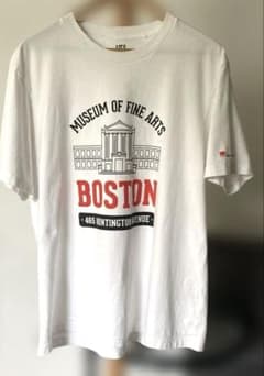 UNIQLO 유니클로 MUSEUM OF BOSTON T셔츠 화이트 XL
