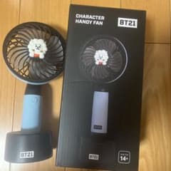 RJ BT21 扇風機 HANDY FAN 防弾少年団 BTS ジンのサムネイル