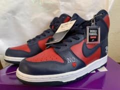 Supreme Nike SB Dunk High 新品未使用25.5のサムネイル