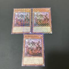 【匿名発送】遊戯王　赫の聖女カルテシア　ノーマルパラレル　3枚