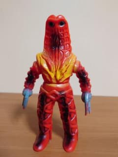 当時もの稀少！】マルザン ミドルソフビ ゴドラ星人