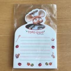 トッポジージョメモ帳☆未使用のサムネイル