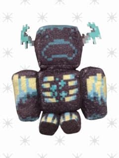 マインクラフト　 ウォーデン　ふわふわ　 BIGぬいぐるみ 座りポーズ