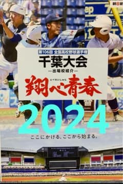 翔べ青春　2024 　第106回全国高校野球選手権　千葉大会　朝日新聞社　➓のサムネイル