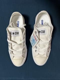 新品⭐️CONVERSE ALL STAR LIGHT OX ホワイト スニーカーのサムネイル