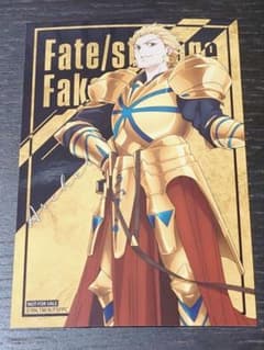 Fate/strange Fake 有楽町マルイ ブロマイド ギルガメッシュ - メルカリ