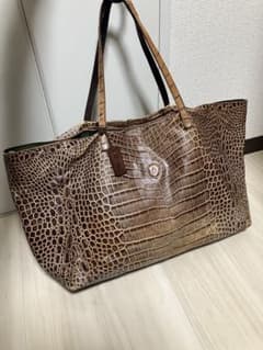 Felisi フェリージ トートバッグ クロコ型押し 10-45 ビジネス 肩掛