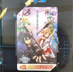 ロケテスト ソードアートオンライン アーケード バンナムパスポートカードのサムネイル