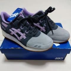 ASICS GEL−LYTE III スニーカー グレー/パープル 27.0cm - メルカリ