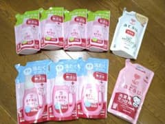 arau. アラウベビー 洗濯用せっけん 無香タイプ詰め替え用 他９点詰め合わせのサムネイル