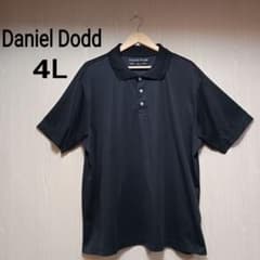 Daniel Dodd 半袖ポロシャツ 4L ブラック ビッグサイズ　速乾性素材のサムネイル