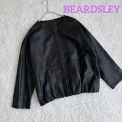 BEARDSLEY レザージャケット ブルゾン ブラック サイズ1 美品 - メルカリ