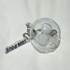 snowman 1st POPUP スノードーム キーホルダー 韓国 - メルカリ