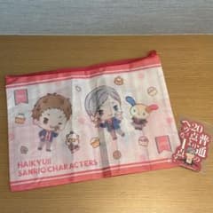 ハイキュー！！ 音駒 リエーフ 夜久 サンリオコラボポーチ、モバイルステッカーのサムネイル