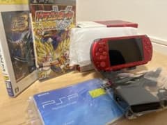 超美品 動作確認品 箱付 PSP 3000 ラディアントレッド すぐ遊べるセットのサムネイル