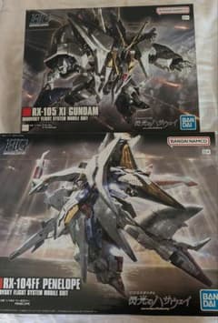 【新品】HG クスィーガンダム　ペーネロペー 閃光のハサウェイ 【デカール付き】のサムネイル