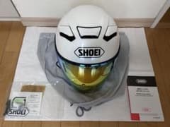 SHOEI J-Cruise II ホワイト ミラーシールド Sサイズ(傷追加) SHOEI J-Cruise II ホワイト ミラーシールド Sサイズ(傷追加) - メルカリ
