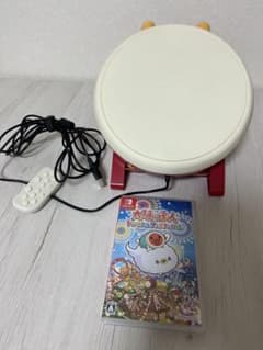 Switchソフト 太鼓の達人 ドンダブルフェスティバル 太鼓セットのサムネイル