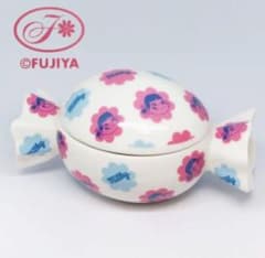 新品タオル付！】不二家 ミルキー ビッグキャンディ 陶器 小物入れ