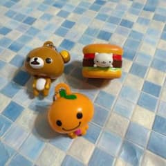 サンエックス san-x リラックマ ストラップ 3点セット - メルカリ