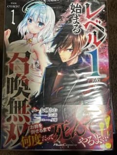 レベル1が始まる召喚無双 全5巻セット　帯あり全巻初版本のサムネイル