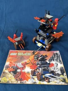 LEGO 3051 赤ニンジャのドラゴンカートのサムネイル