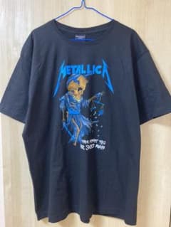 【稀少】メタリカ　バンドTシャツ　ビックロゴ　ゆるダボ　パスヘッド　古着のサムネイル
