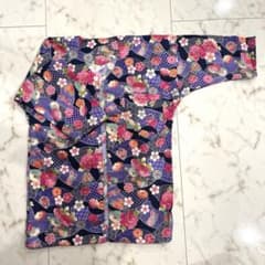 鯉口シャツ　美品　お祭り　子供　110のサムネイル