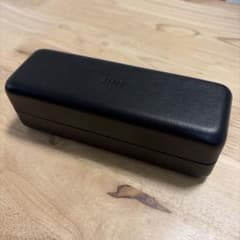 JINS メガネケース 黒 厚型のサムネイル