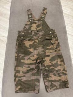 GAPbaby 迷彩柄 コットンオーバーオール 70cmのサムネイル