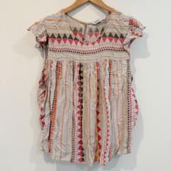 SONOMA ノースリーブ　チュニック 2XL ベージュ　レディース