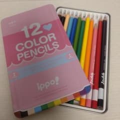 Tombow ippo! 色鉛筆 12色セットのサムネイル