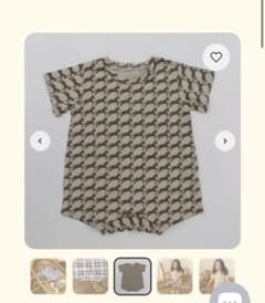 Semon Apartment PATTERN ROMPERS 90cm 馬のサムネイル