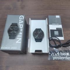 GARMIN VIVOMOVE SPORT ハイブリッドスマートウォッチ 本体のサムネイル