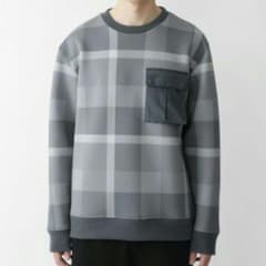 ブラックレーベルクレストブリッジ スウェット グレー L バーバリー 