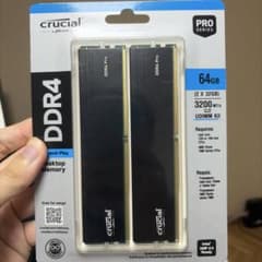 Crucial DDR4 Pro 64GB (2x32GB) 3200MT/sのサムネイル
