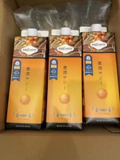 新品未開封 豊潤サジー 1000ml×3 - メルカリ