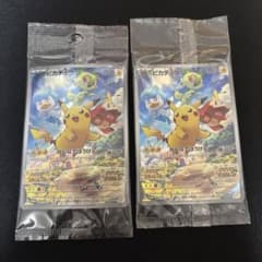 ポケモンカード 未開封 プロモ ピカチュウ 2枚 みんなでぼうけん