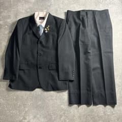 セットアップ ダブルスーツ 成人式 入学式 ピンズ vintage no.134