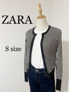 《美品 ZARA》ザラ トレンド カーディガン ボレロのサムネイル