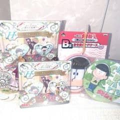 오소마츠씨 하트형 캔 배치 & 데칸 캔 배치 & 카드 케이스 신품