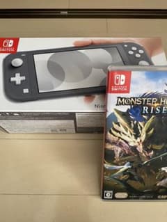 任天堂Switch ライト 【モンスターハンターライズ付き】のサムネイル