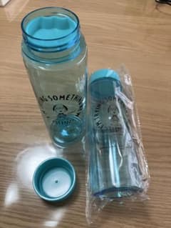 【新品】スヌーピー クリアボトル 500ml 2個セット 非売品 水筒 ブルーのサムネイル