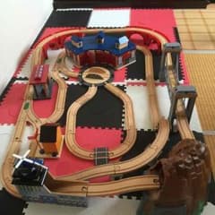 ☆ひまわり☆専用★イマジナリウム 木製レール セットのサムネイル