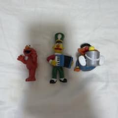 セサミストリート フィギュア 3体セットのサムネイル