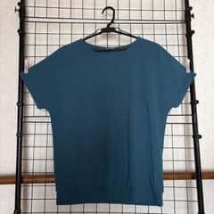 GLACIER ワッフル素材 半袖カットソー ブルー系 Mのサムネイル