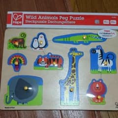 ペグパズル 木製のサムネイル