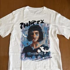 TWIRTY アートプリント Tシャツ ホワイトのサムネイル