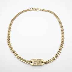 3165 人気✨ Dior ネックレス CD ロゴ 希少 刻印 - メルカリ
