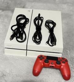 PS4本体　プレステ4 グレイシャー・ホワイト 500GB CUH-1200Aのサムネイル